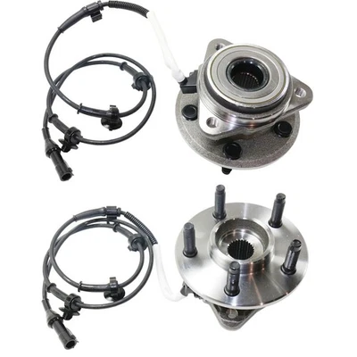 Bujes de rueda para Ford Explorer 1995-2001 delantero izquierdo derecho con cojinete y sensor 4x4 Foto 1 de 4