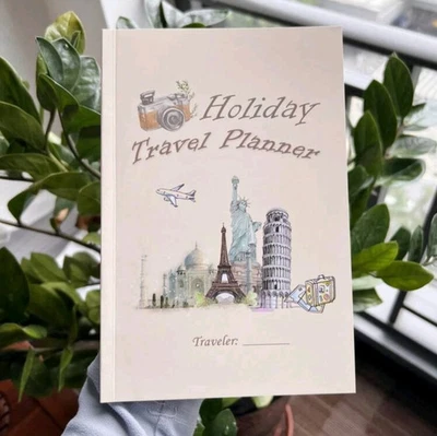 A5 Travel Planner Journal – Holiday Itinerary, Packing List & Budget Notebook