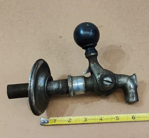 Antiker Messing Bier Zapfhahn Zapfen Haydenville Co Haydenville Masse verchromt - Bild 1 von 14