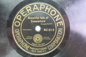 James Reed - OPERAPHONE 1819 - Beautiful Isle Of Somewhere - 8 Inch Disc - Imagen 1 de 4