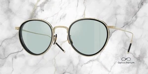 OLIVER PEOPLES OV1318T 5035 Tk 8 BlackDemo Lens Silver Mist 49 Men's Eyeglasses - Picture 1 of 2