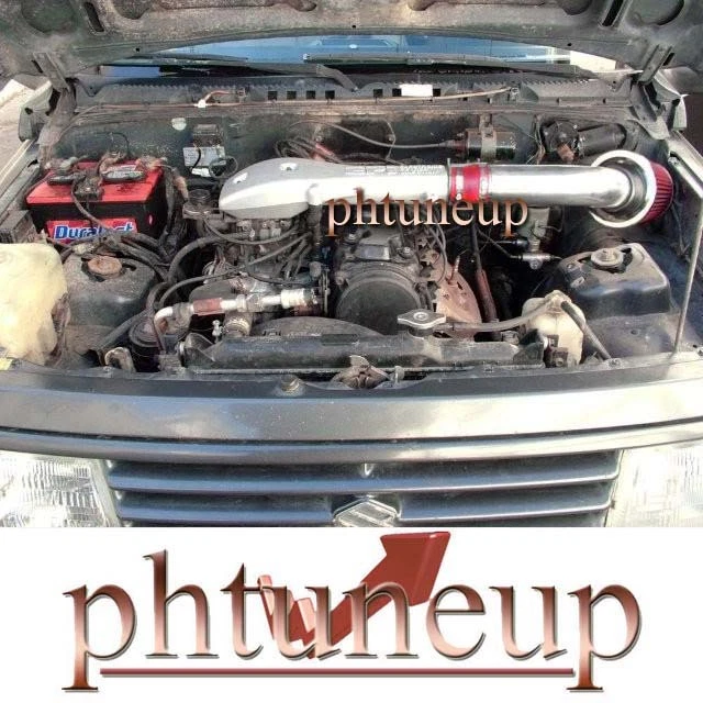 AJUSTE ROJO 1989-1994 GEO TRACKER 1.6L 4CYL ADMISIÓN DE AIRE + FILTRO Foto 1 de 1