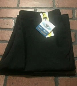 Neil Allyn Black Stretch Water Repellent Pants Women's Size 10R Unhemmed - Picture 1 of 6