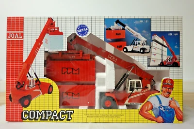 JOAL 169 PPM SUPERSTACKER CONTAINER CRANE W/RED PPM CONTAINERS 1:50 SCALE N.I.B. - Image 1 of 4
