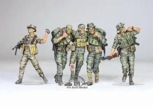 (Pre-Order) Set 05 Special Forces Head For Huey Vietnam war 1:35 Pro Built Model - Picture 1 of 12