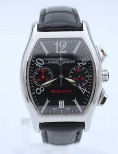 Ulysse Nardin 37 x 35mm Automatic Steel Mens Watch 563-42-7/52 Selling As-Is - Picture 1 of 6