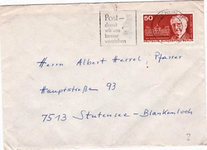 BERLIN Brief BERLIN- STUTENSEE-BLANKENLOCH mit 515 EF; 9 - 6 - 77 - Picture 1 of 1