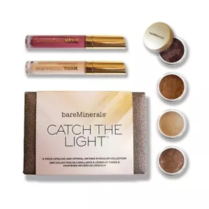 Bare Mineralien Catch The Light 6-teiliges Make-up Lippenglanz und Augenfarben Kollektion - Bild 1 von 8
