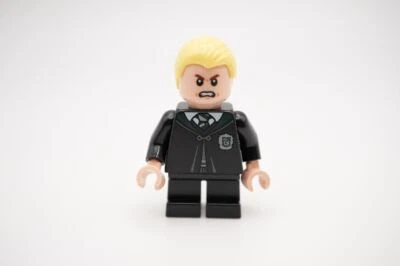 LEGO® Harry Potter Minifigura - Draco Malfoy - Torso Negro Slytherin Bata Foto 1 de 4