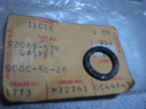 1986-95 KAWASAKI JS300 JS440 JS550 JS 300 440 550 GASKET CABLE NOS OEM 92065-538 - Picture 1 of 1