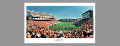 Maryland Terrapins Football FEAR THE TURTLE Byrd Stadium Gameday 2003 POSTER Cover