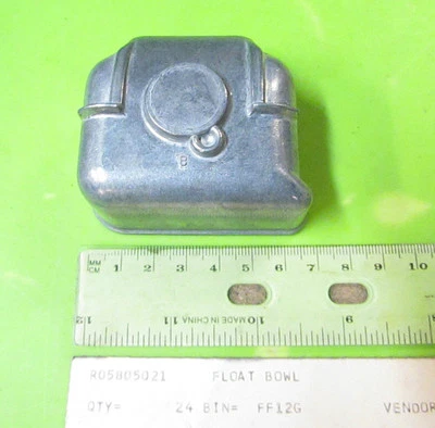 Rickman NOS Zundapp Enduro 125 MX 六天 Bing 汽化器碗 p/n R058 05 021 — 第 1/4 张图片