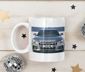 Personalised Number Plate Audi A6 Avant Allroad Reg Coffee Mug Unique Gift