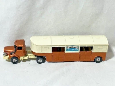Vintage Corgi Major Articulated Horse Box National Racing Stables, VGC! - Image 1 of 4