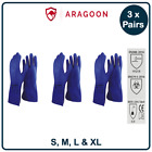 Pvc Chemical Gloves Triple Dipped Gauntlet Oil Resistant Hand Aragoon Chempvc