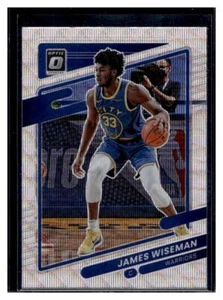 2021-22 Panini Donruss Optic Silver Wave Prizm #135 James Wiseman (Qty) - Picture 1 of 2