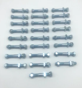 25 Top Post Battery Double Threaded Terminal Bolts 5/16-18" For Add On Accessory - Picture 1 of 4