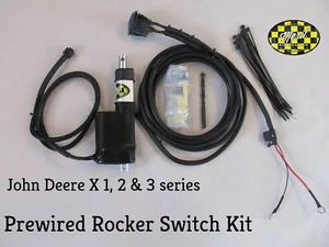 FITs John Deere 1023e 1035r 1026r X SERIES Snow Blower Chute Control ROCKER KIT - Picture 1 of 12