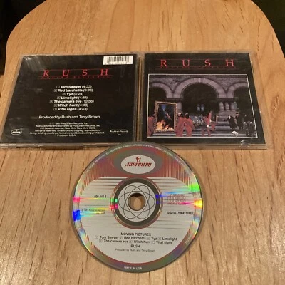 Rush - Moving Pictures CD 1st US PDO press dream theater fates warning saga - Image 1 of 4