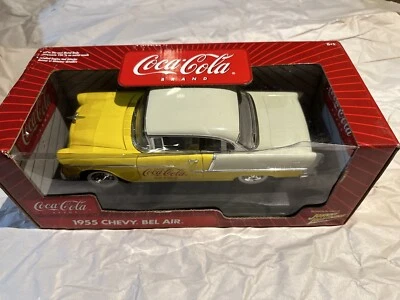 JOHNNY LIGHTNING COCA-COLA 1955 CHEVY BEL AIR 1:18 SCALE DIE CAST - Image 1 of 4