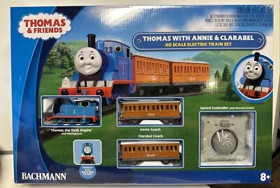 Bachmann HO Scale Thomas & Friends Thomas With Annie & Clarabel Set #00642 - Image 1 of 4