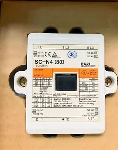 FUJI SC-N4 SC-N4(80) SC80BAA 200-220V 50HZ 220-240V 60HZ CONTACTOR NEW DHL - Picture 1 of 1