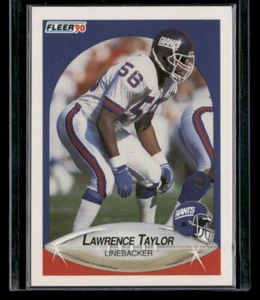 Fleer #77 1990 Lawrence Taylor gigantes de Nueva York - Imagen 1 de 2