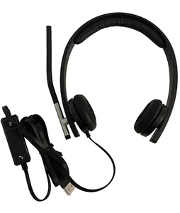 Logitech H650e Cuffie Cablate, Cuffie Stereo con USB con Cancellazione del Rumore - Foto 1 di 4