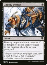 FOIL Ghastly Demise | MTG Magic Commander Legends | English | NM-M