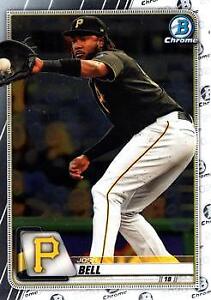 2020 Bowman Chrome #45 Josh Bell Pittsburgh Pirates Baseball Card