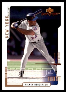 1998 Upper Deck MVP Rickey Henderson Oakland Athletics #24