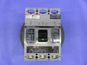 SIEMENS CIRCUIT BREAKER HJXD63B400 SENTRON 400A 600V 3P W/ADJ TRIP 1YEAR WARRANT - Picture 1 of 13