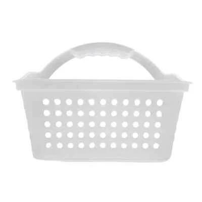 Carrito de ducha portátil pequeño Mainstays plástico escarchado Foto 1 de 4