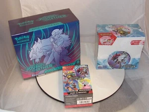 POKEMON TCG Journey Together ELITE TRAINER caja, caja de refuerzo, paquete de refuerzo NUEVO - Imagen 1 de 7