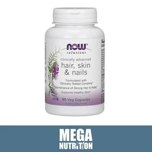 Hair Skin Nails Formula 90 Vcaps Biotin, Zinc, MSM, Hyaluronic Acid, L-Proline - Picture 1 of 1