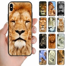For Huawei Phone Series - Lion Theme Print Back Case Mobile Phone Cover #1