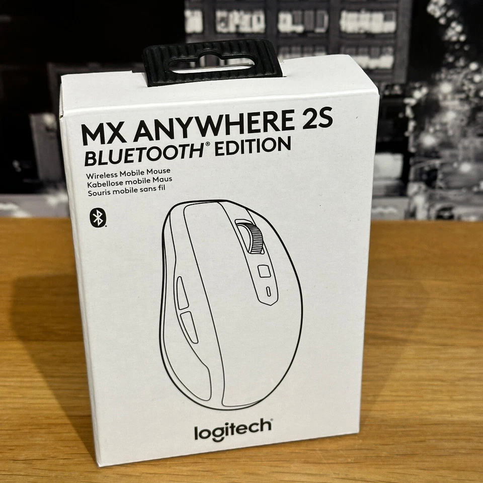 Logitech MX Anywhere 2S Mouse Wireless Mobile Bluetooth Rechargeable Battery - Image 1 of 4