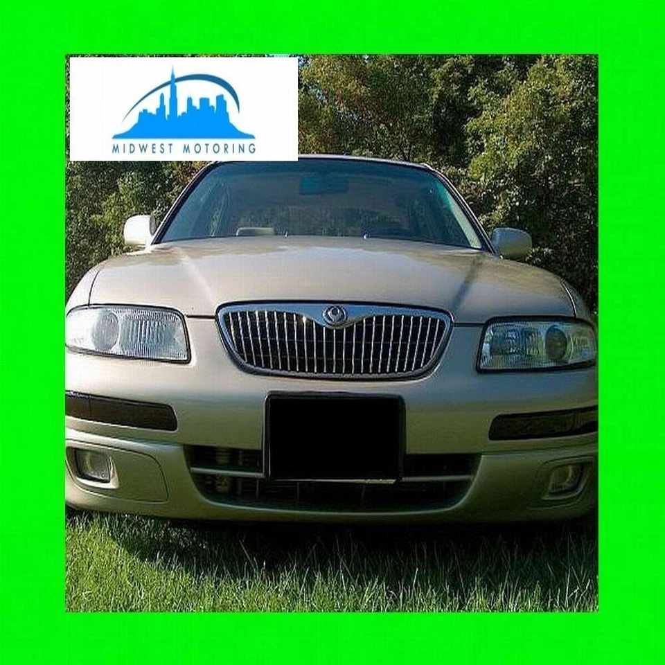 1995-2000 MAZDA MILLENIA ХРОМИРОВАННАЯ РЕШЕТКА РАДИАТОРА ОТДЕЛКА 5 ЛЕТ WRNTY 1996 1997 1998 1999 - Изображение 1 из 4