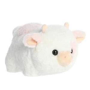 Aurora - Spudsters - 10" Moonique Strawberry Milk Cow Adorable Stuffed Animal - Picture 1 of 5