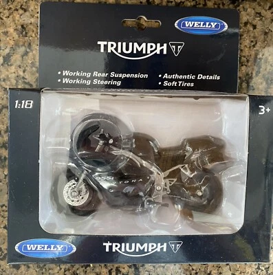 Triumph Daytona 955i Diecast 1:18 Welly - Image 1 of 3