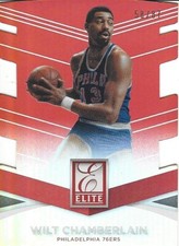 2014-15 Elite Status Die Cut #100 Wilt Chamberlain /87