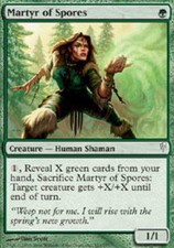 1x Martyr of Spores - Foil MTG ColdSnap NM Magic Foil