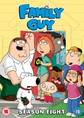 Family Guy: Season Eight DVD (2009) Seth MacFarlane cert 15 3 discs Great Value - Image 1 of 2