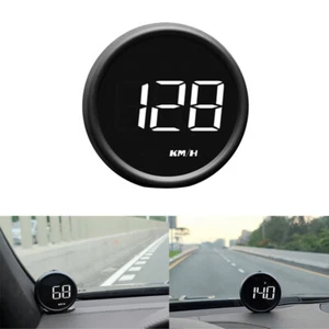 Car Digital OBD2 Speedometer Head Up Display MPH Tired Alarm Small Form Factor - Picture 1 of 10