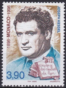 Monaco #YT2155 MNH 1998 Joseph Kessel French Resistance Cavaliers Lion [2077] - Picture 1 of 1