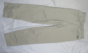LEVIS DOCKER PANT 32X34 KHAKI CHINO RELAXED PLEATED 100% COTTON VINTAGE 1997