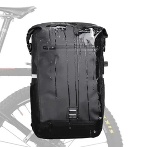 Rhinowalk Bike Pannier Bag 22L Waterproof Bicycle Bag Motor Pannier Backpack ... - Picture 1 of 5