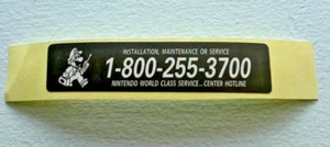 Ersatz Service Aufkleber für Nintendo Game Boy Original DMG-01 - NEU - Bild 1 von 1