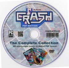 CRASH MAGAZINE Complete Collection on Disk ALL 98 ISSUES (QL/ZX81/Spectrum Games