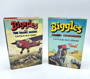 Biggles and The Black Raider + Foreign Legionnaire | Capt. W.E. Johns | 1959 VG+ - Picture 1 of 12
